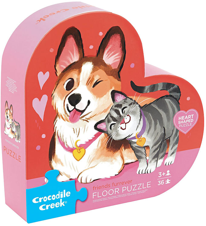 Crocodile Creek Puslespil -   Brikker - Friends Fur-ever