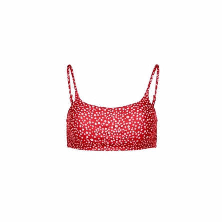 Only Bikini Top Susan Mars Red