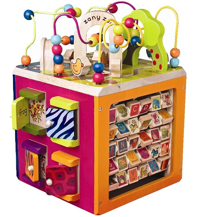 B  Toys - Zany Zoo -  X  Cm - Aktivitetskube