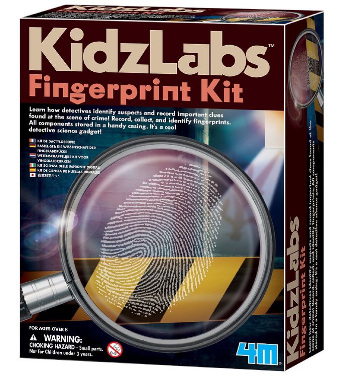 M - Kidzlabs - Fingeraftryk Sæt