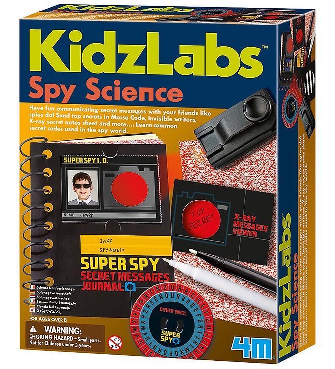 M - Kidzlabs - Spion Videnskab