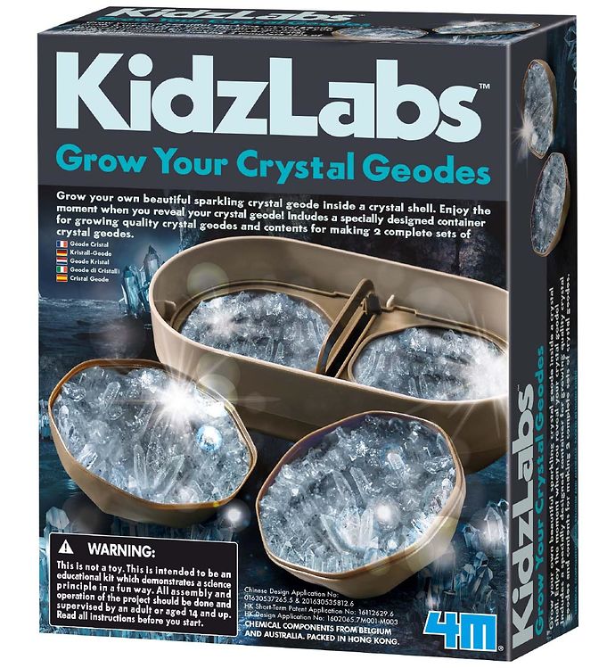 M - Kidzlabs - Geode Krystal Dyrker