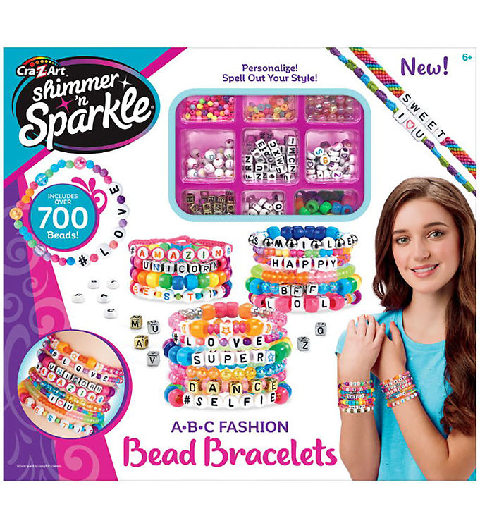Shimmer N Sparkle Kreasæt - Abc Beads Bracelets
