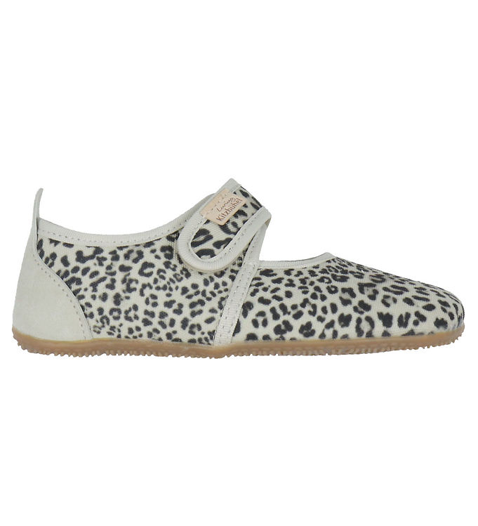 Living Kitzb? Hel Hjemmesko - Ballerina - Leazy Leopard