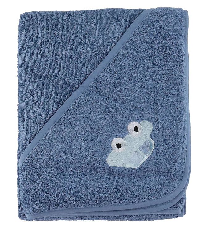 Nørgaard Madsens Babyhåndklæde -  X  Cm - Denim Blue M  Bil
