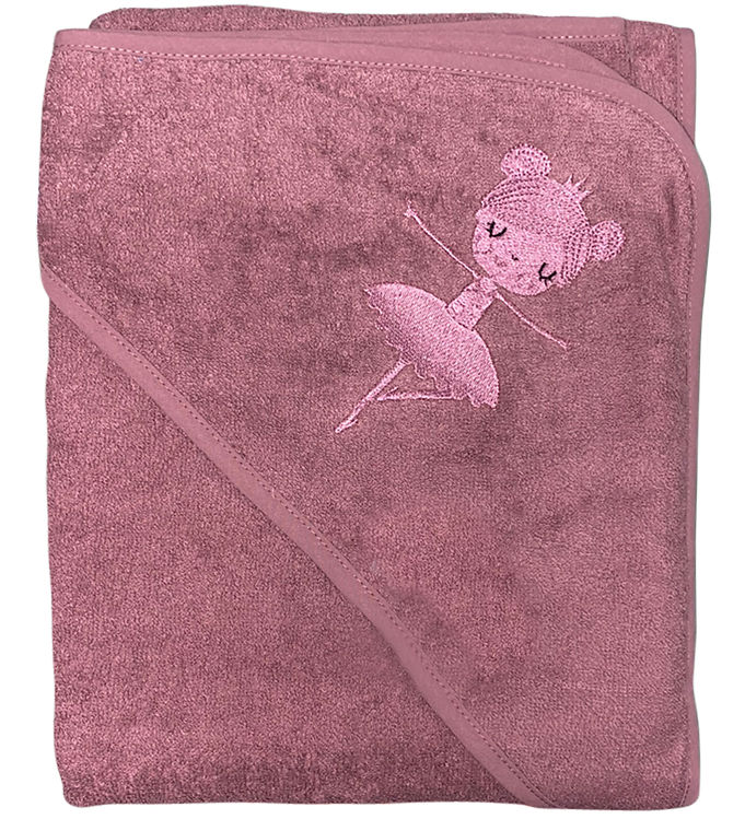 Nørgaard Madsens Babyhåndklæde -  X  Cm - Dusty Red M  Balle