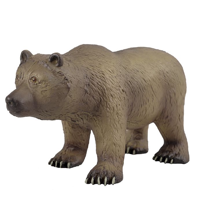 Green Rubber Toys Dyr -   Cm - Grizzly Bjørn
