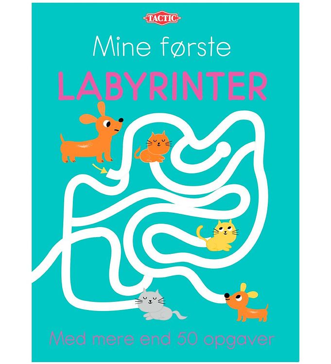 Tactic Aktivitetsbog - Mine Første Labyrinter - Dansk