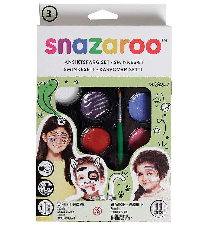 Snazaroo Ansigtsmaling -   Dele