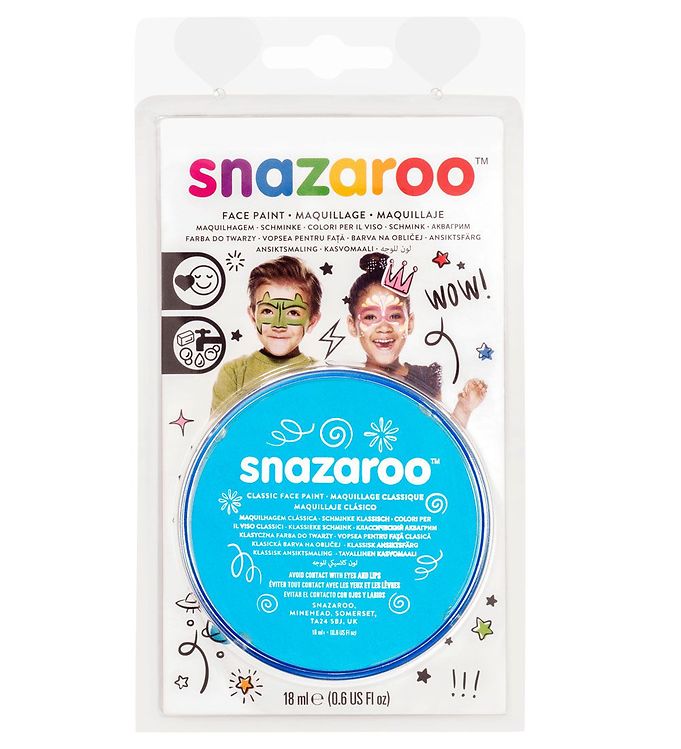 Snazaroo Ansigtsmaling -   Ml - Turqoise