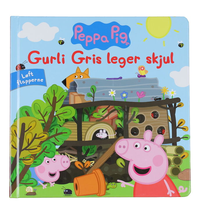 Alvilda Billedbog M  Flapper - Gurli Gris Leger Skjul - Løft Fla