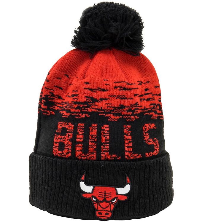 New Era Hue - Strik - Chicago Bulls - Sort Rød