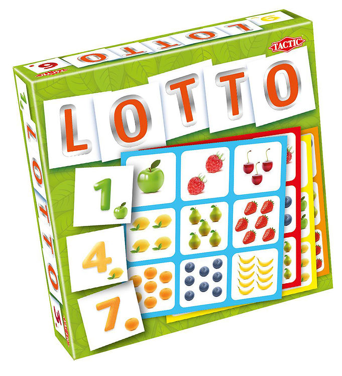 Tactic Billedlotteri - Tal Og Frugter