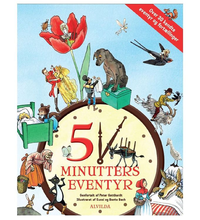 Alvilda Bog -   Minutters Eventyr - Dansk